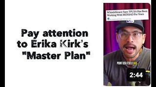 Pay attention to Erika Kirk’s “Master Plan”