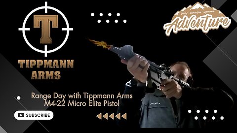 Tippmann Arms m4-22 Micro Elite Pistol at The Shooting Academy in Westfield, IN