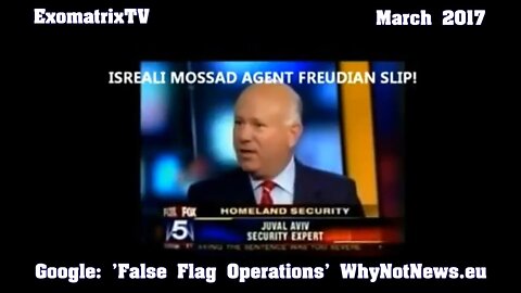 JEW! ISRAELI MOSSAD JEWBAG - FREUDIAN SLIP! LOL ✡️
