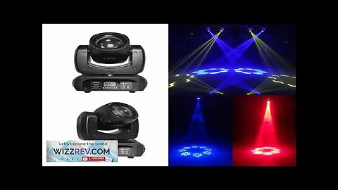 100W LED beam gobang shaking head dazzling effect DMX100W beam moving head Review