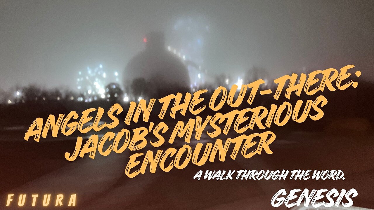 Angels in the Out-There: Jacob’s Mysterious Encounter, A walk through the word - Genesis