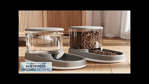 Dog Water Dispenser Cat Automatic Pet Feeder Dog Water Feeding Cat Drinking Review