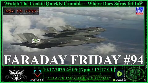 FARADAY FRIDAY #94 - Watch the Cookie Quickly Crumble ~ Where Does Soros Fit In?