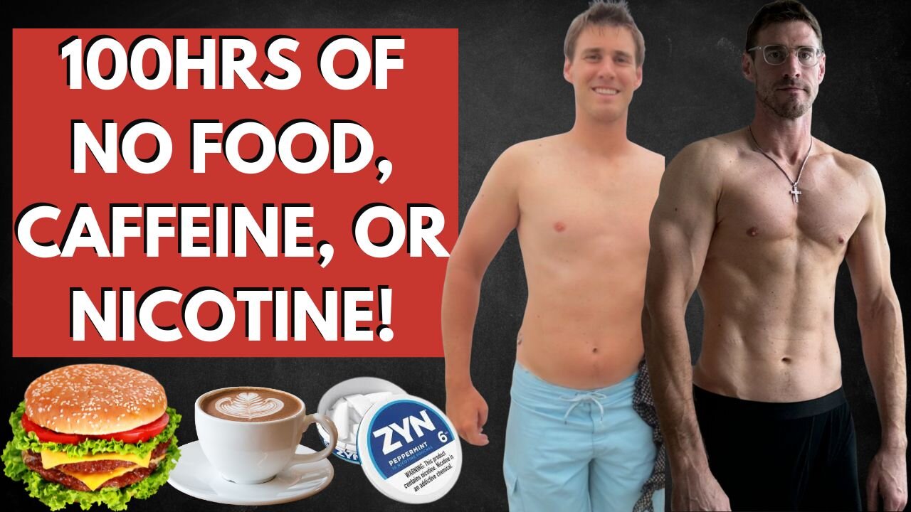 100 hour fast from food, caffeine and nicotine!