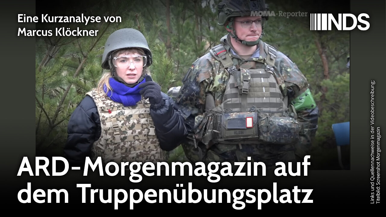 ARD-Morgenmagazin auf dem Truppenübungsplatz | Marcus Klöckner | NDS