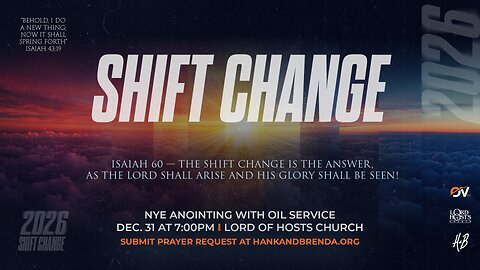 12/31/2025 New Year's Eve Service