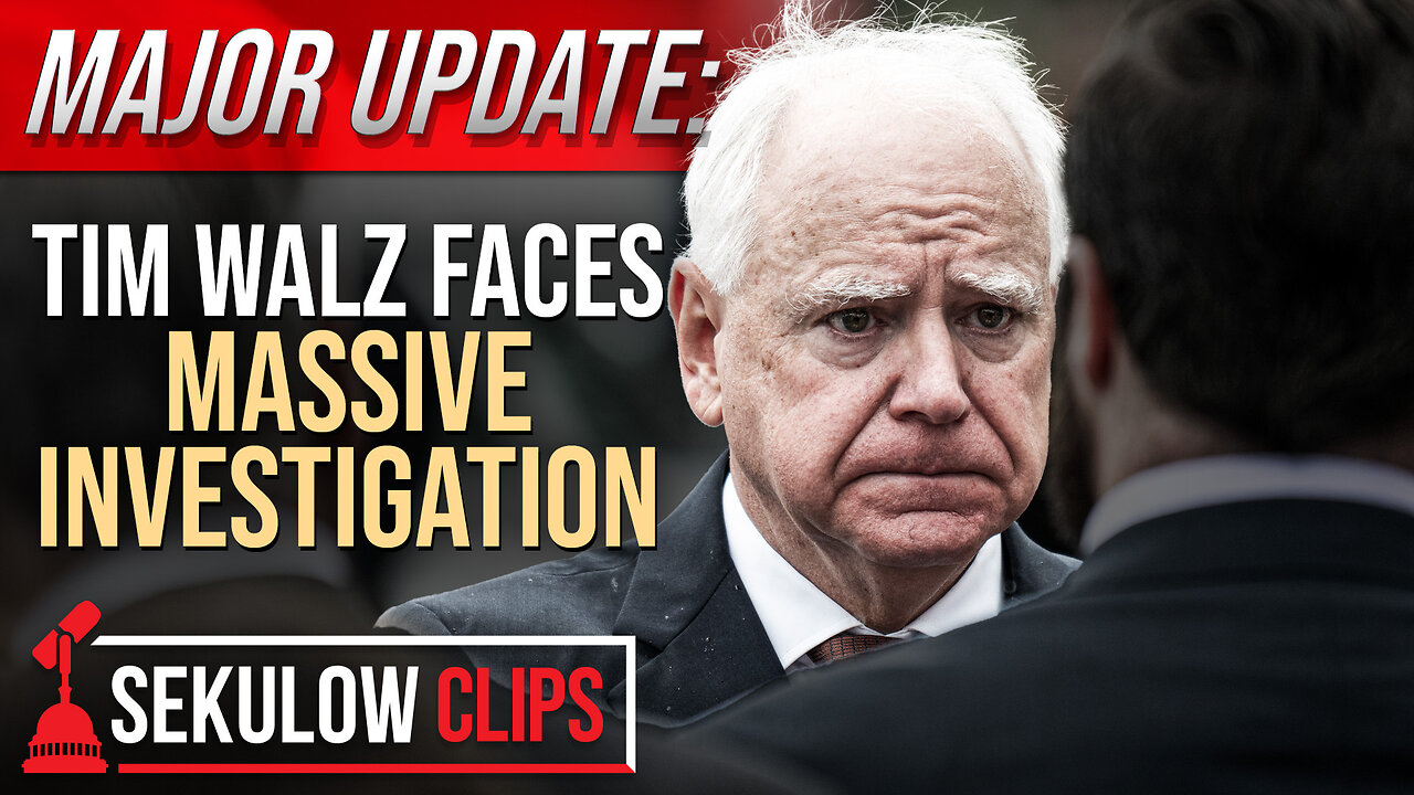 MAJOR UPDATE: Tim Walz Faces Massive Investigation