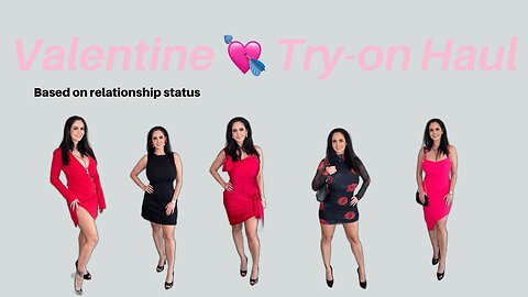 Valentine's Day TryOn Haul