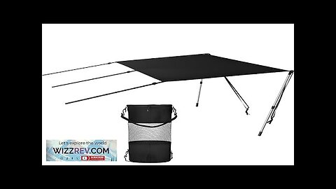 VEVOR T-Top Sun Shade Kit 5' x 5' UV-Proof 600D Polyester T-top Review