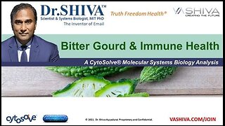 Dr.SHIVA™: Bitter Gourd on Immune Health @CytoSolve® Systems Analysis(3/21)
