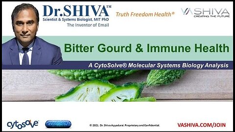 Dr.SHIVA™: Bitter Gourd on Immune Health @CytoSolve® Systems Analysis(3/21)