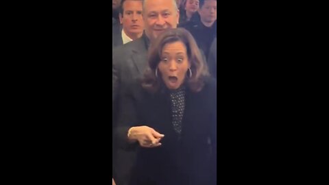 Kamala Harris spotted making faces in New York