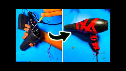 how to make hot air gun
