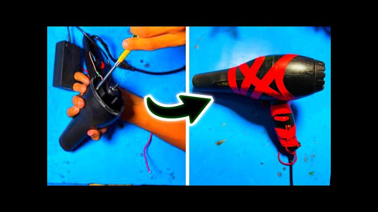 how to make hot air gun