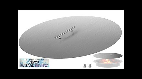 VEVOR Fire Pit Lid Round 20 Inch Fire Pit Ring Lid 1.5 Review