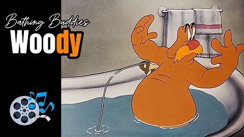 Bathing Buddies - 1946 (HD) | Episode 18 Woody Woodpecker Series