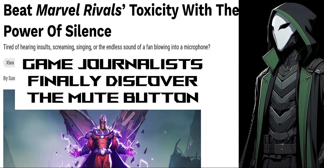 Games Journalist Finally Discover The Mute Button