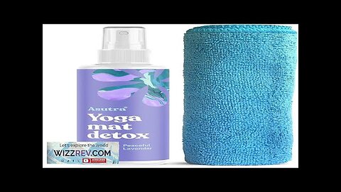 ASUTRA Yoga Mat Cleaner Spray (Peaceful Lavender) 4 fl oz No Review