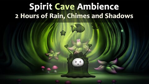 Rain and Chimes in the Spirit Cave | Spirit Cave Ambience
