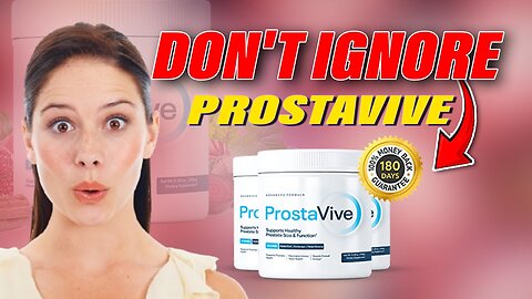 PROSTAVIVE REVIEWS ((🔴DON'T IGNORE!!🔴)) The Truth About Prostavive – What No One Tells You