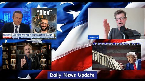 EP1823 | Newsmax: Alex Pretti, Doug In Exile: Schumer, Dr Steve Turley: Deranged Nurse, Wendy Bell: Dominoes Fall