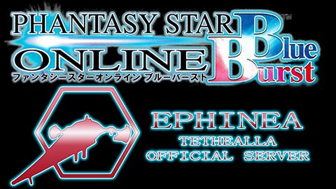 Phantasy Star Online Blue Burst Ephinea Server!