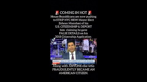 House Republicans Are Pushing To Strip Madman Of His U.S Citizenship & What Their Reason Is For It