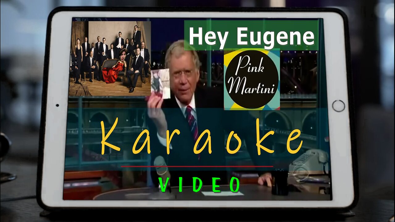 Pink Martini - Hey Eugene an MTV Video Comedy