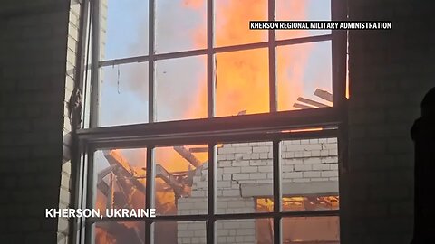 Four injured as 4 Russian bombs fall on Ukraine's Kherson