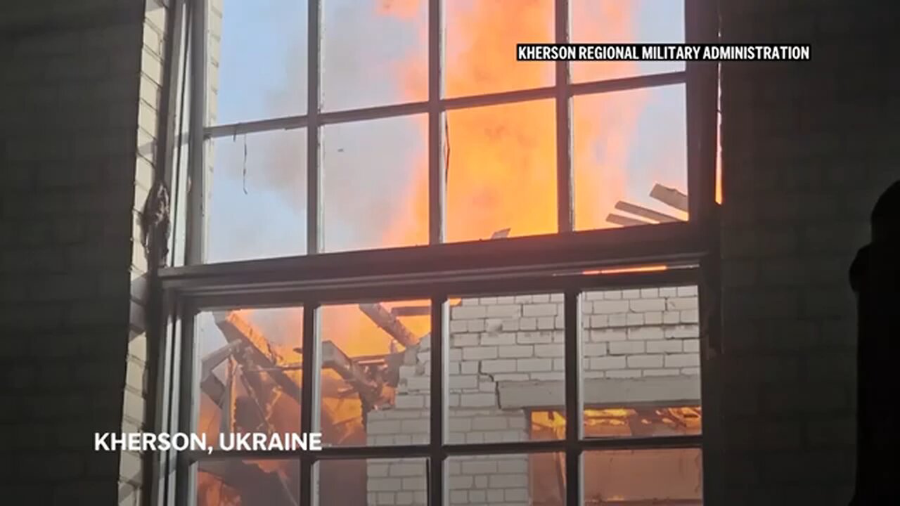 Four injured as 4 Russian bombs fall on Ukraine's Kherson