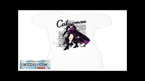 Batman: Women's Fit T-Shirt: Catwoman Comic Strip Review