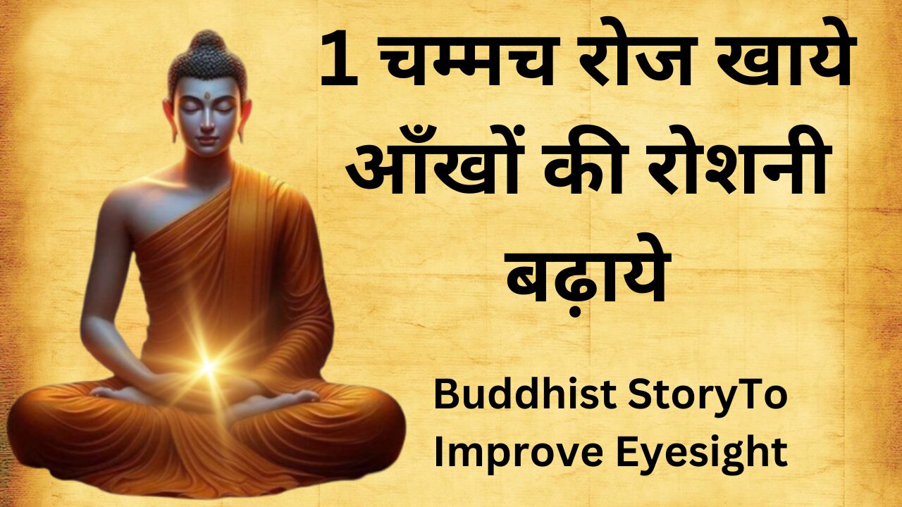 1 चम्मच रोज खाये आँखों की रोशनी बढ़ाये। Buddhist StoryTo Improve Eyesight