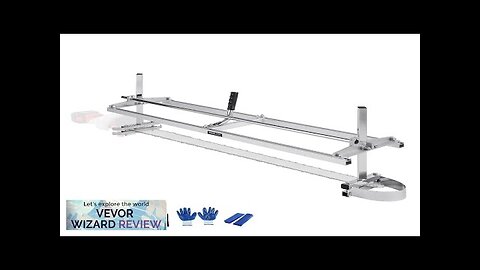 VEVOR Chainsaw Mill Portable Sawmill 14"-48" Guide Bar Galvanized Steel Chainsaw Planking Review