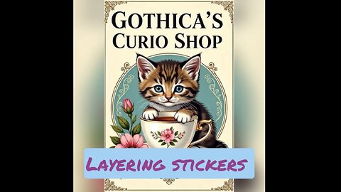 How to Safely Layer your Kitten Wall Stickers - Gothica's Curio Shop