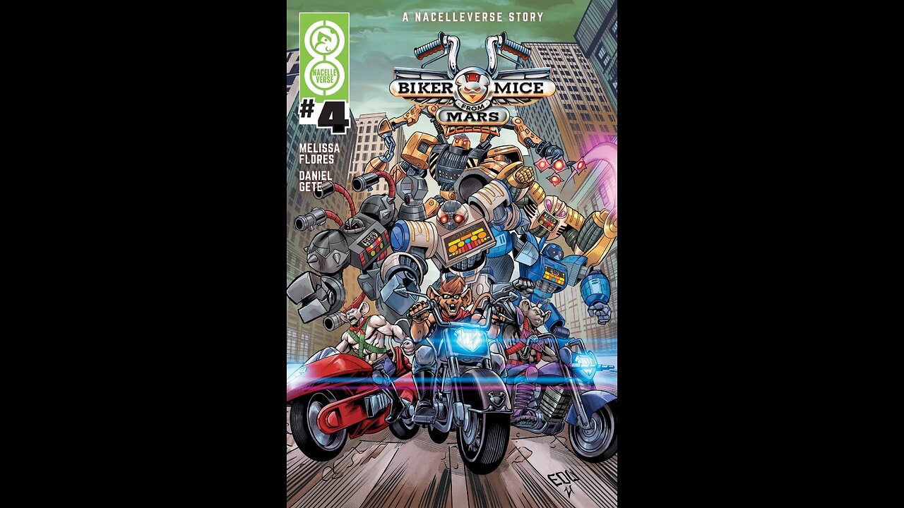 Biker Mice from Mars #4 Oni Press #QuickFlip Comic Book Review