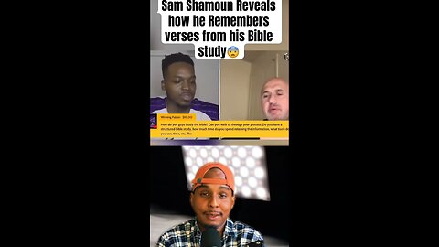 Sam shamoun revela cómo se aprenden la palabra de Dios 🤯🔥 #viral #reels #shorts #short #fyp