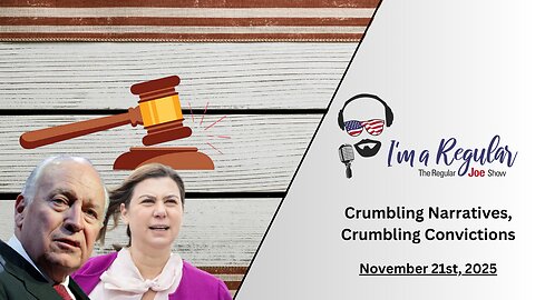 Dem Scandals Stacking Up + Sedition "Ignorance" + Leftists Love Cheney: The Regular Joe Show LIVE