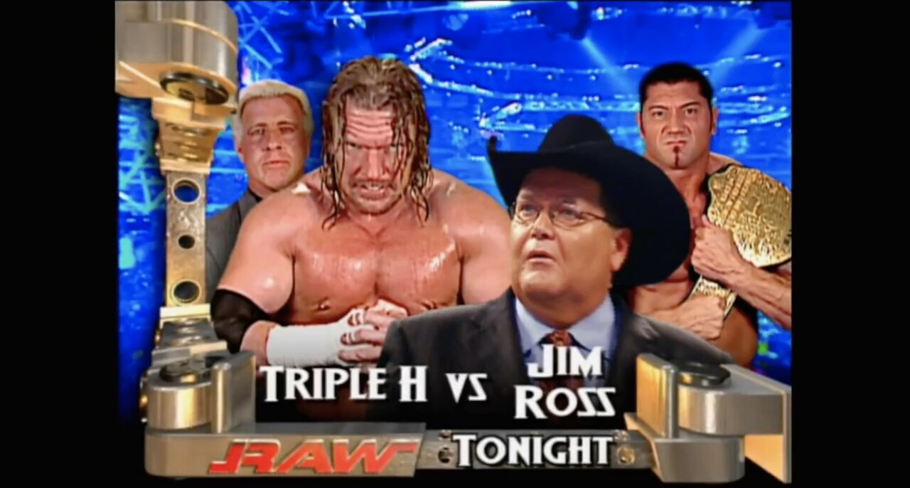 Triple H vs Jim Ross - No Disqualification Match (Full Match)