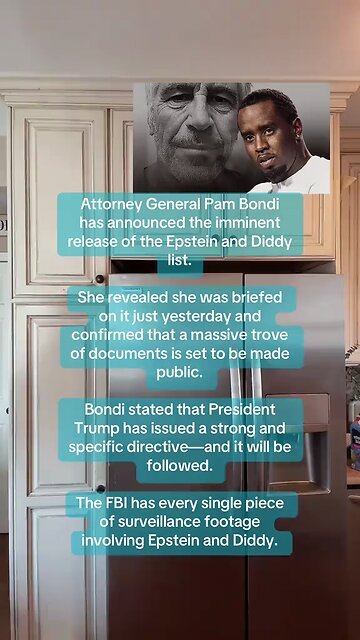Jeffrey Epstein and p Diddy lists are coming out soon