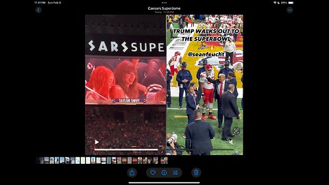 Super Bowl 2025 - Taylor Swift booed - President Trump cheered