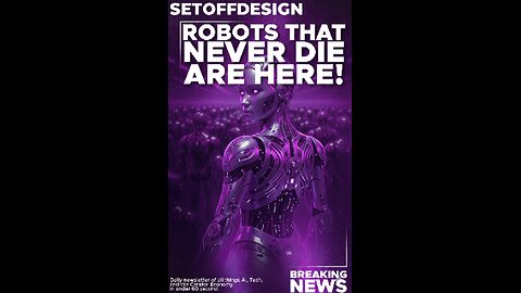 🤖 This humanoid robot never stops working—it swaps its own battery.