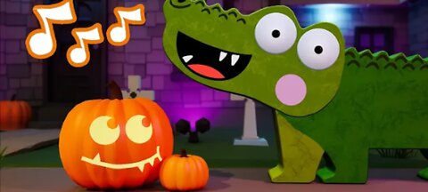 Silly Crocodile's Halloween Song | Fun Halloween Songs For Kids