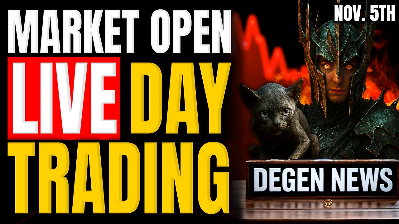 We Are In Trouble (Stock Market Open) || Live Trading $1M Options & Futures