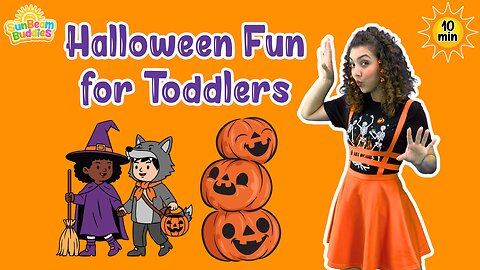 🎃 Halloween Songs & Dance for Toddlers 👻 Pumpkin Patch Adventure + Safety Tips!