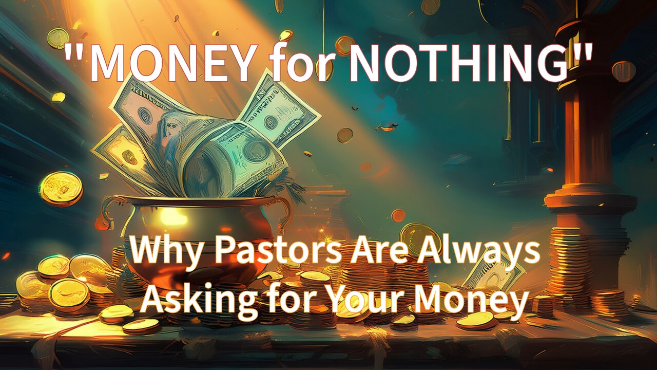 MONEY FOR NOTHING - “Why Pastors Always Try to Take Your Money”