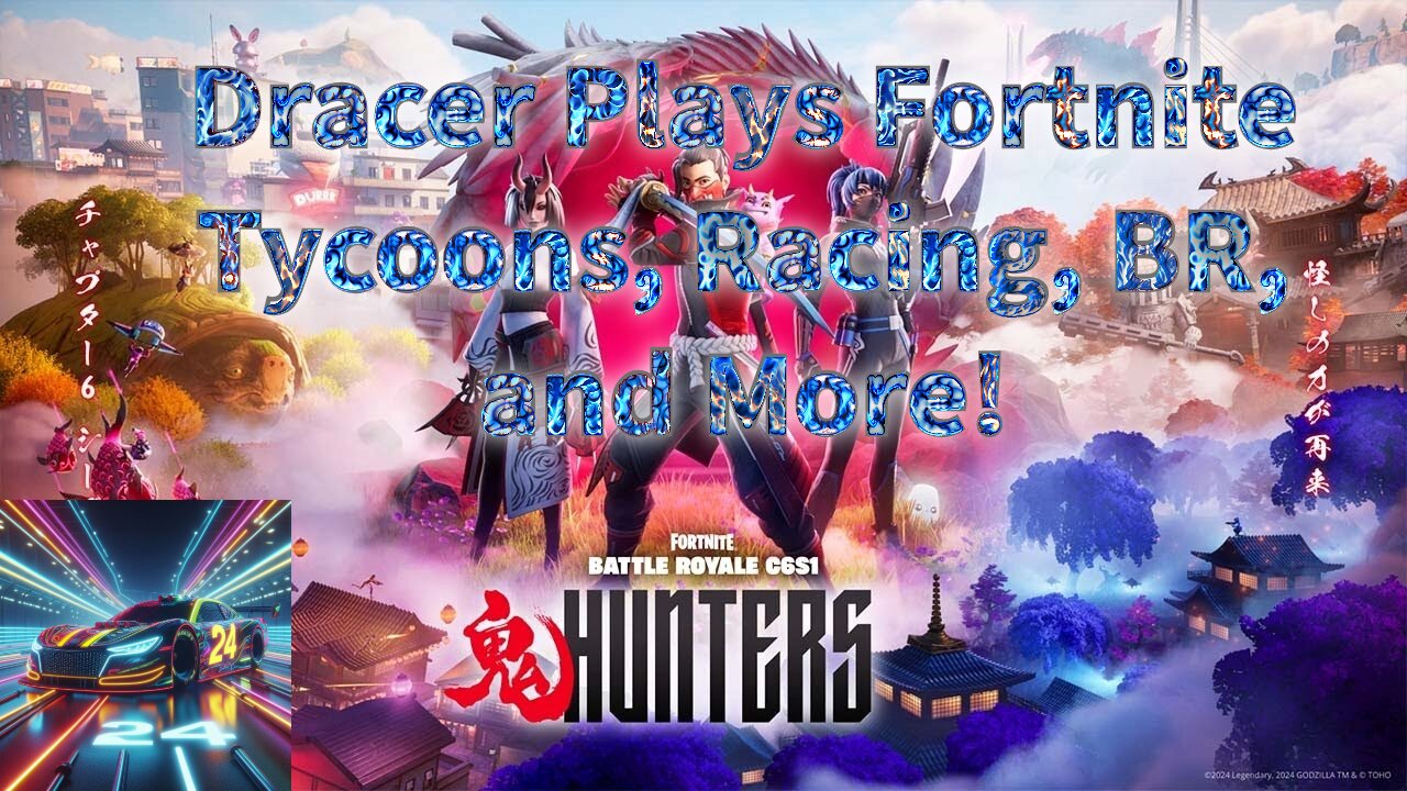 Dracer Plays Fortnite Tycoons, Rocket Racing and BR Vibes with the Fam!