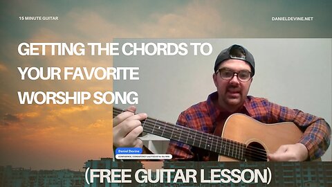 GETTING the chords to play your favorite Worship Song #praise #worship #christianmusic