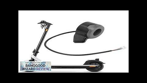 KDH-001 E-Scooter Speed Throttle For Niu Electric Scooter Thumb Speed Controller Button Review