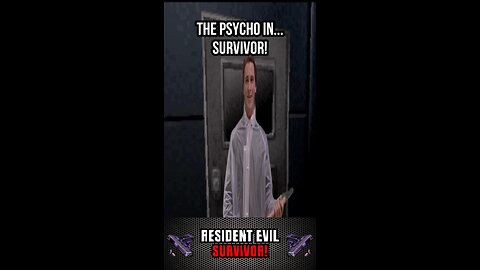 THE AMERICAN PSYCHO IN Resident Evil Survivor - Compilations EX #shorts #residentevil