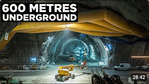 The $29BN Megaproject in the Heart of a Mountain